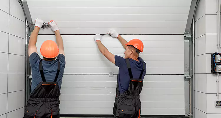 Garage Door Bottom Panel Repair in Ruskin, FL