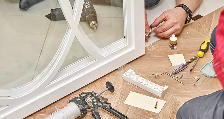 Interior Patio Door Casing Repair in Ruskin, FL