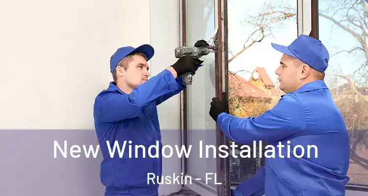 New Window Installation Ruskin - FL